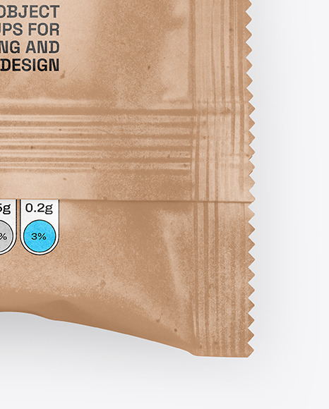 Kraft Snack Package Mockup