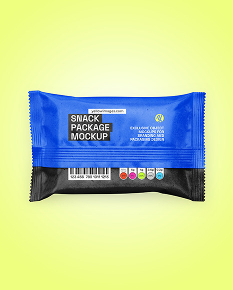 Kraft Snack Package Mockup