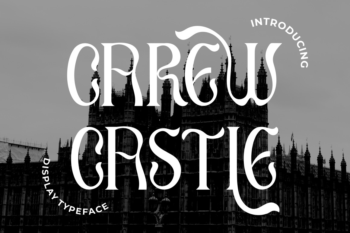 Carey Castle - Display Font Carey Castle - Display Font