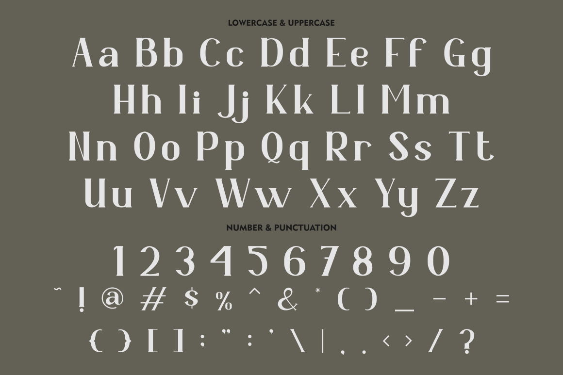 Kapecha - Modern Ligature Serif Font