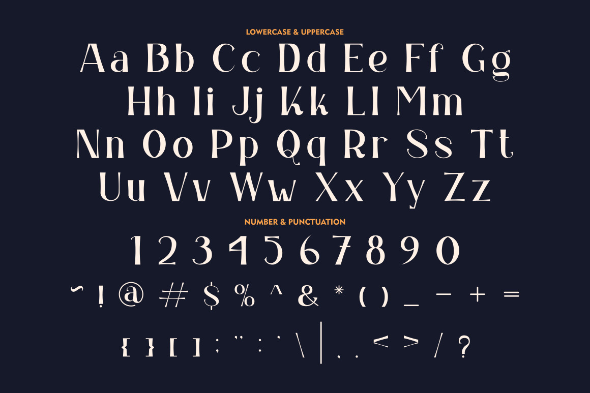 Zambeza - Display Font