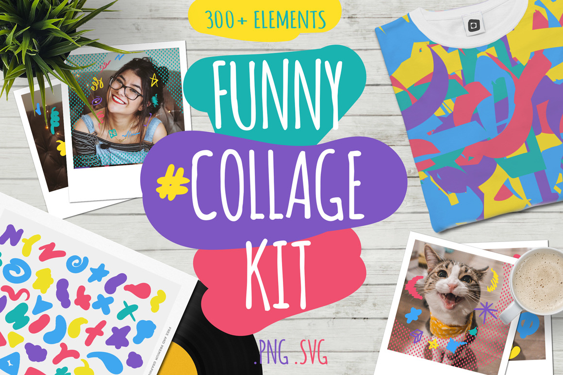 Funny Collage Kit