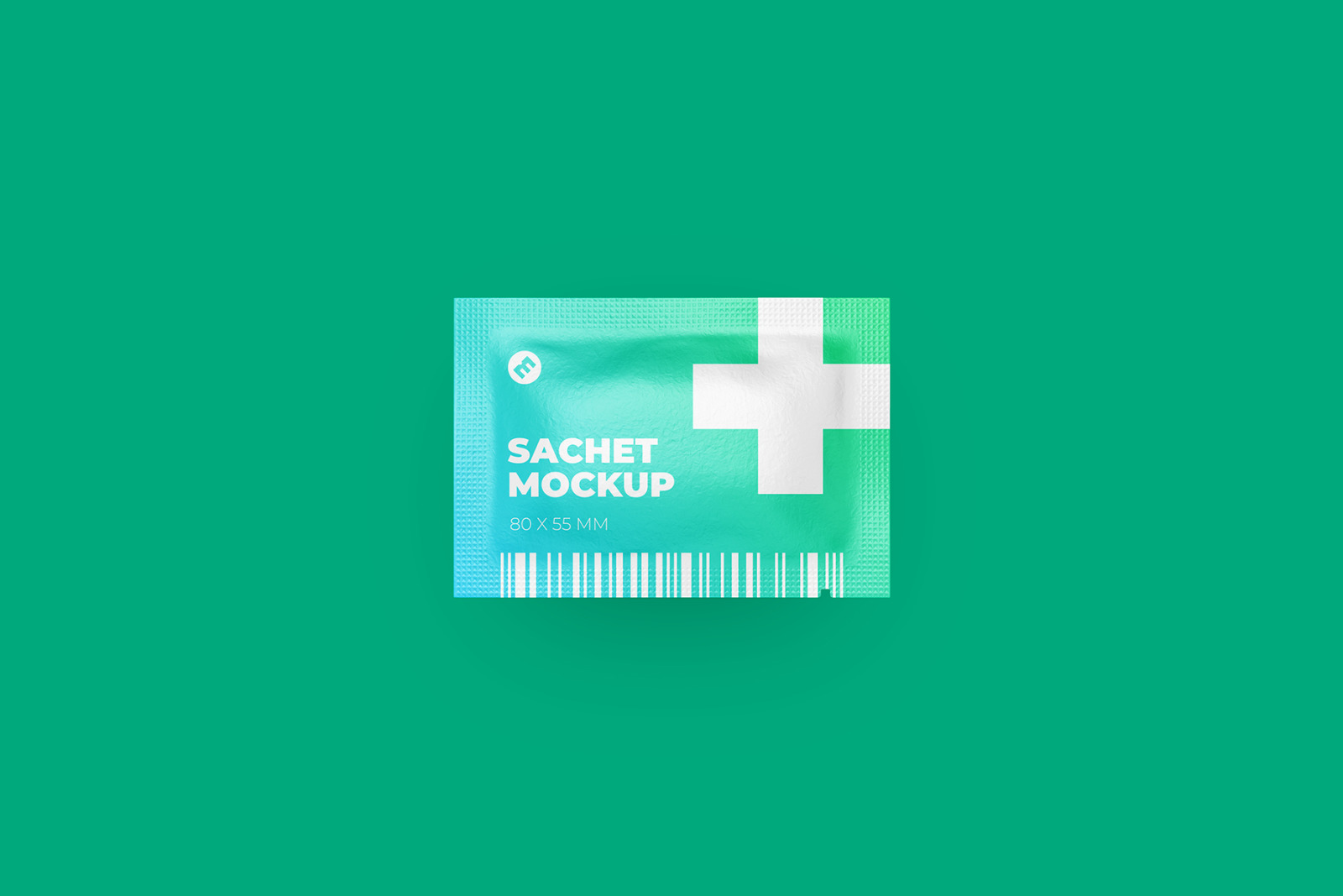 Sachet Mockup 80x55mm