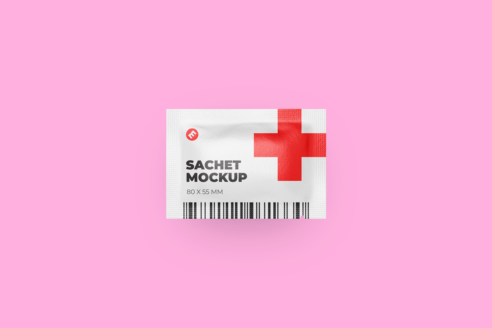 Sachet Mockup 80x55mm