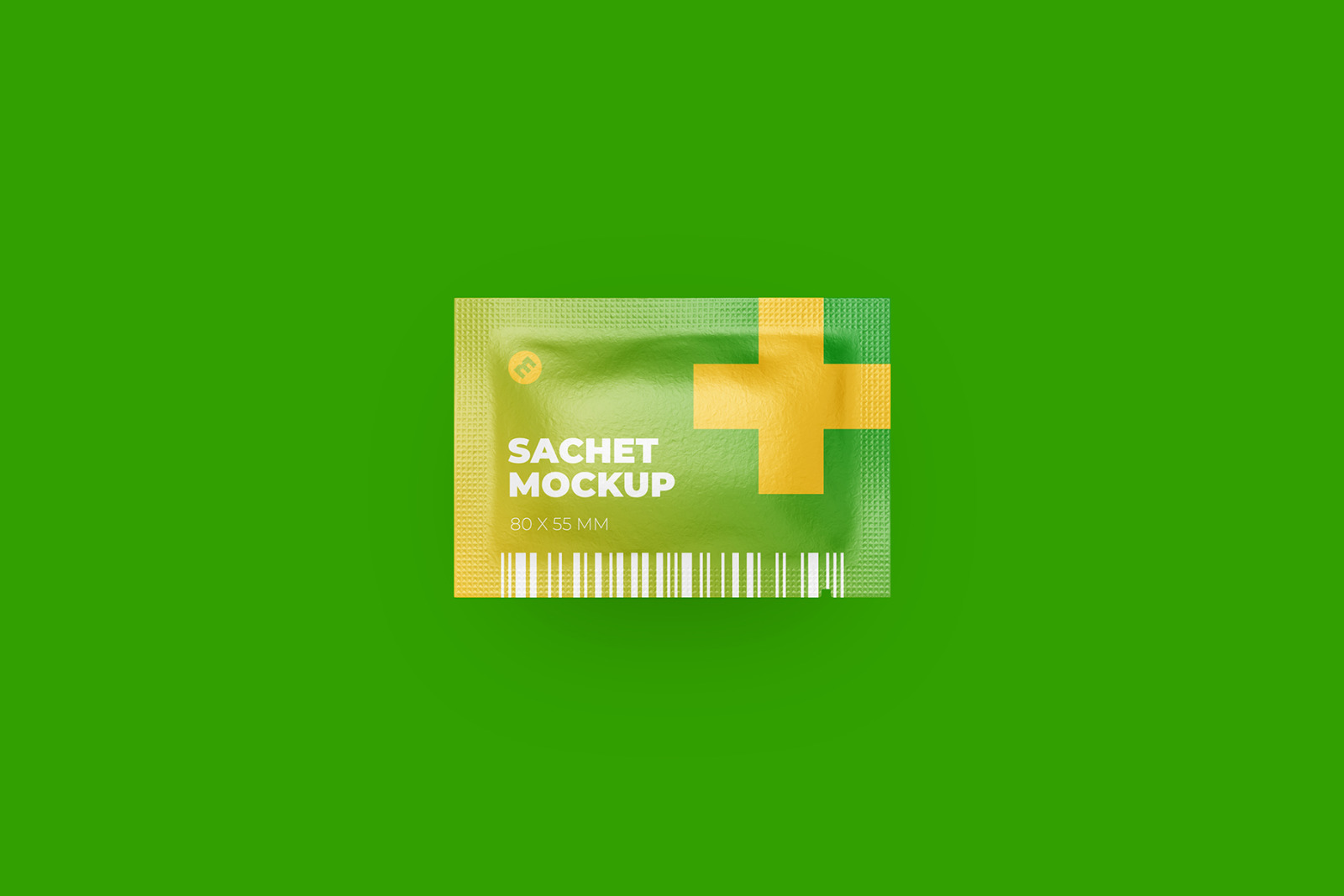 Sachet Mockup 80x55mm