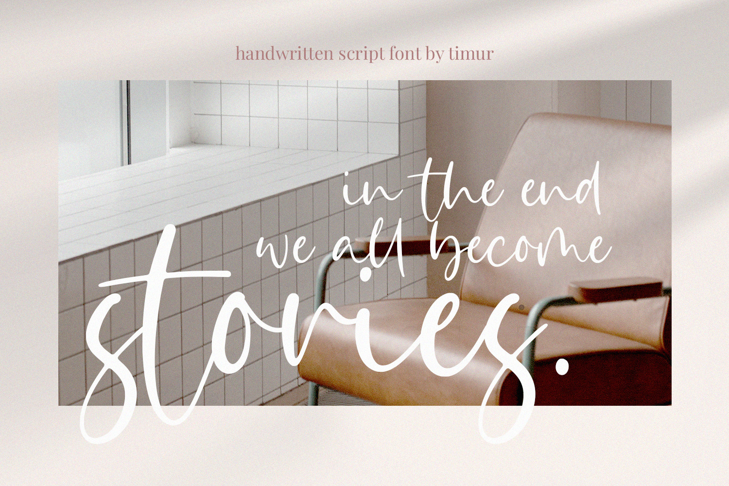 Bloomilife A Handwritten Font