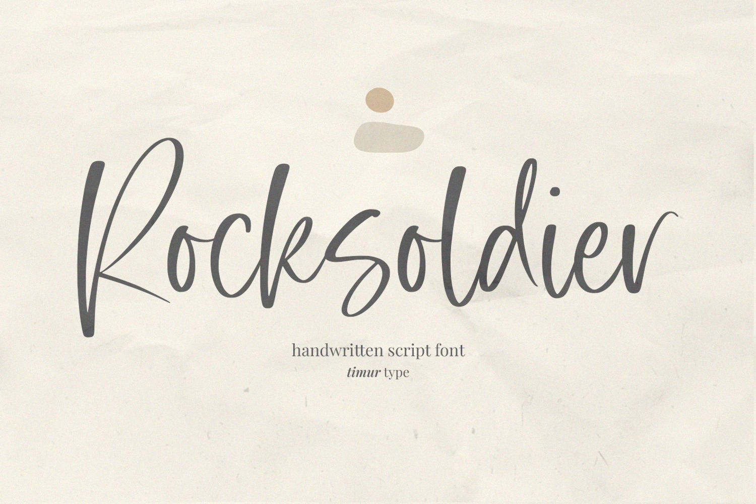 Rocksoldier - Handwritten Script Fonts