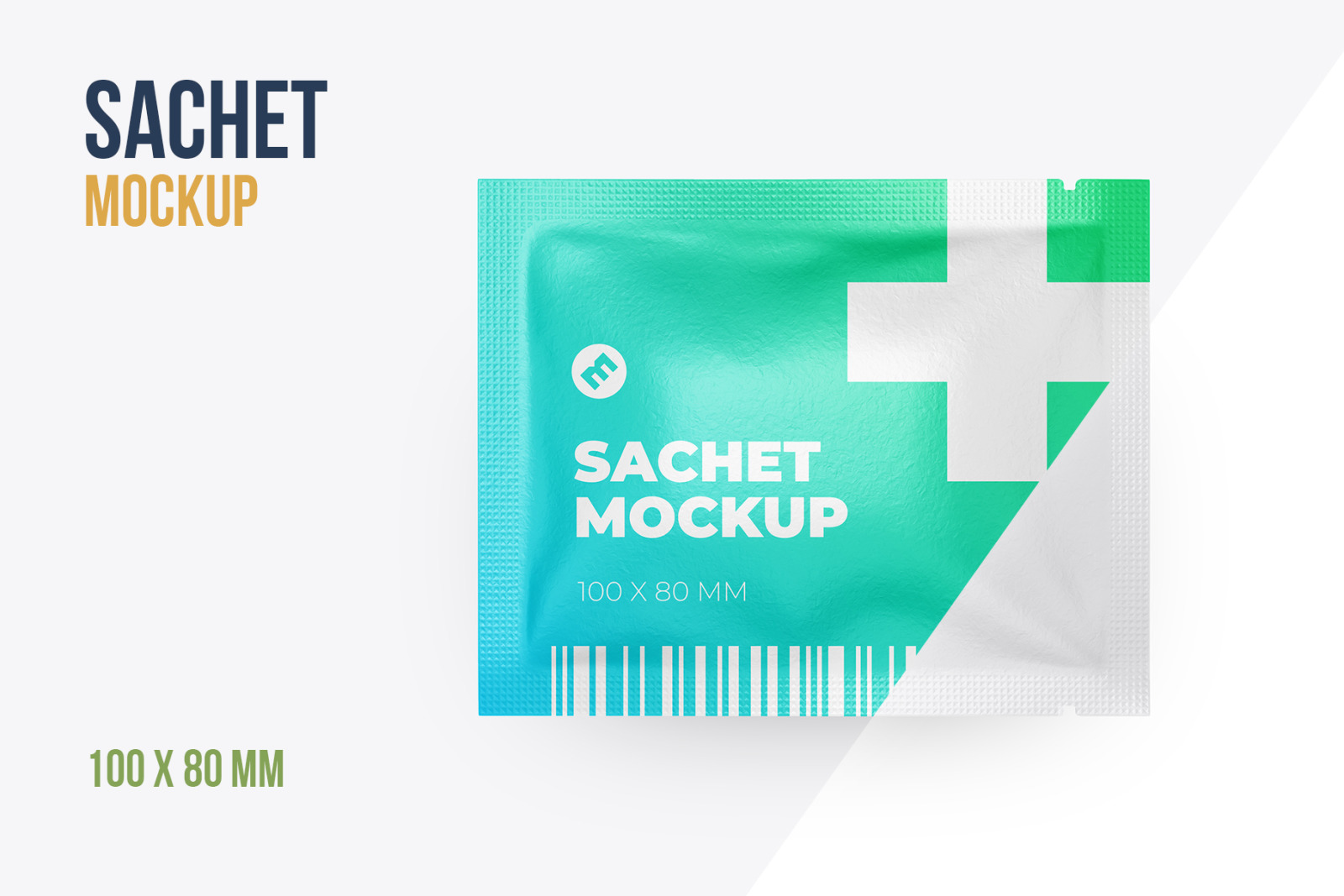 Sachet Mockup 100x80mm