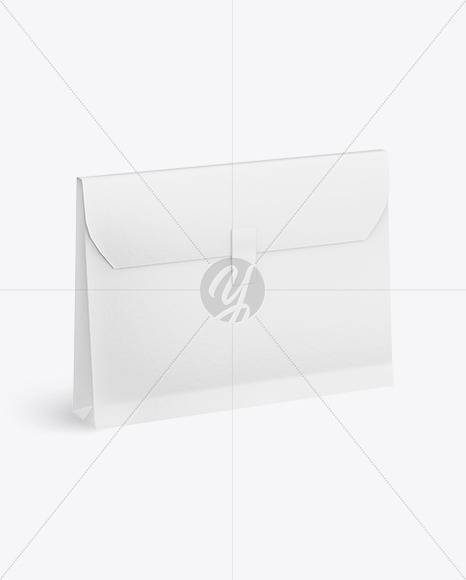 Carton Folder Bag Mockup