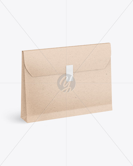 Kraft Folder Bag Mockup