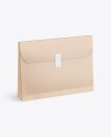 Kraft Folder Bag Mockup