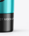 Metallic Cosmetic Tube Mockup