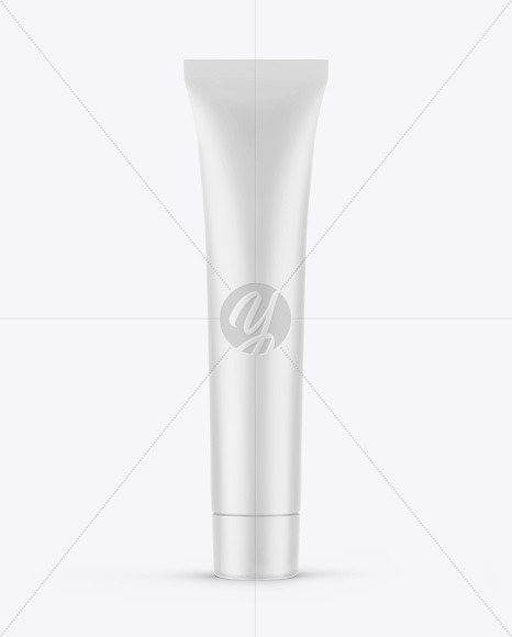 Matte Cosmetic Tube Mockup