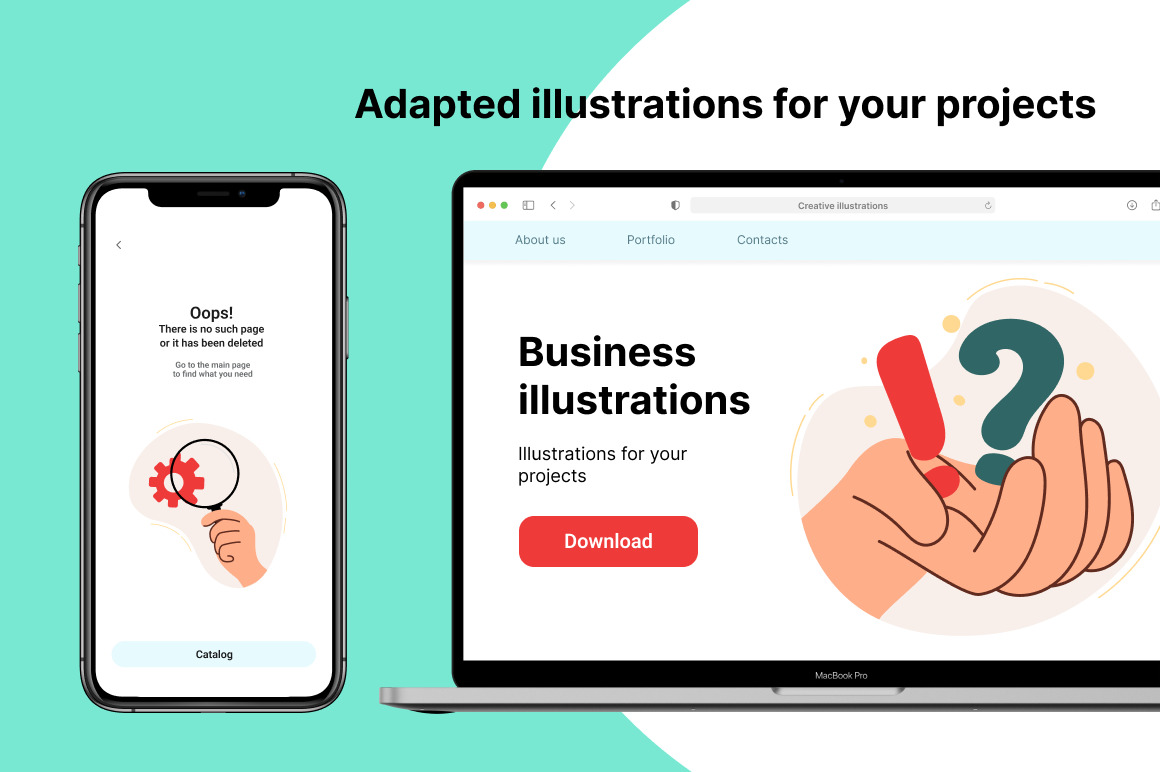 25 Business Startup stylish unique Hands illustrations