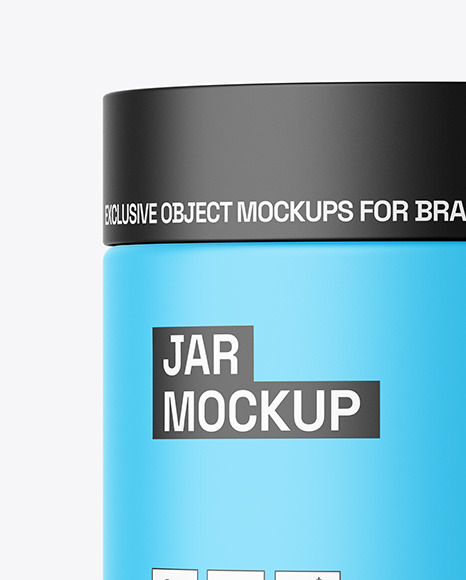 Matte Jar Mockup