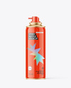 Glossy Spray Bottle Mockup