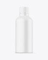 Matte Plastic Bottle Mockup