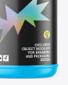 Matte Protein Jar Mockup