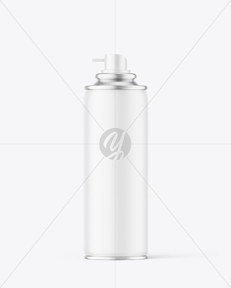 Matte Spray Bottle Mockup