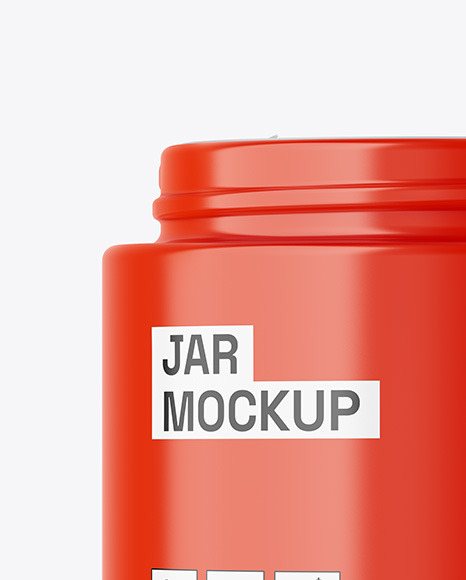 Glossy Jar Mockup