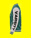 Heather Varsity Jacket Mockup