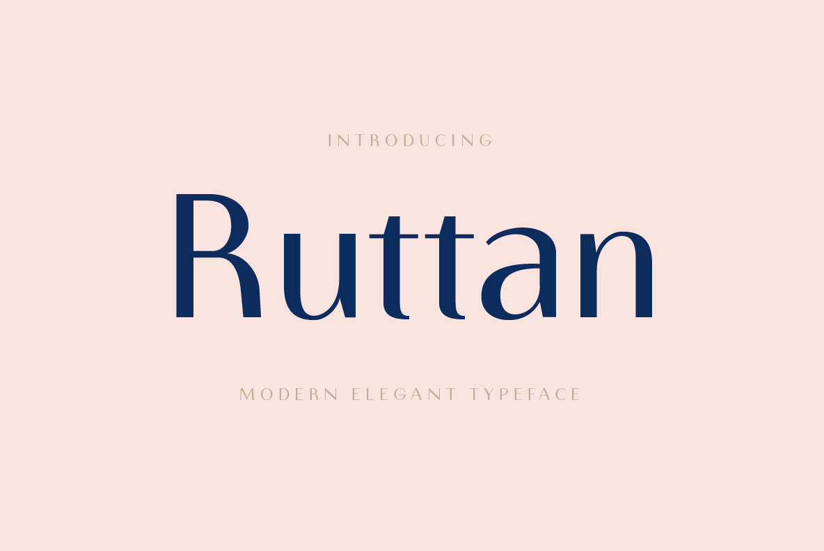 Ruttan Elegant Fonts Ruttan Elegant Fonts