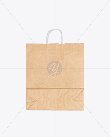 Kraft Paper Shopping Bag Mockup