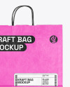 Kraft Paper Shopping Bag Mockup