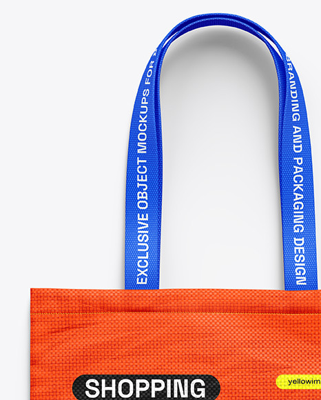 PP Woven Shopper Bag Mockup