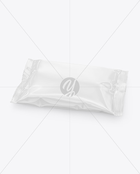 Glossy Snack Package Mockup