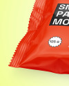 Matte Snack Package Mockup