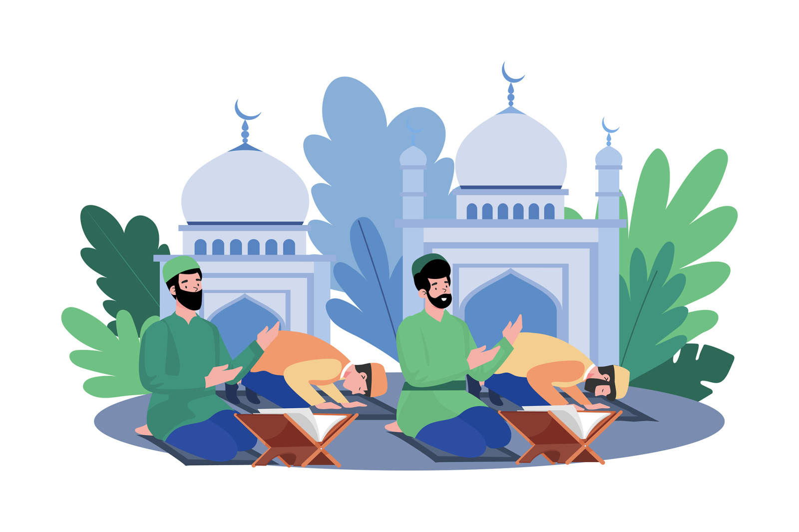 M662_Ramadan Day Illustration Pack