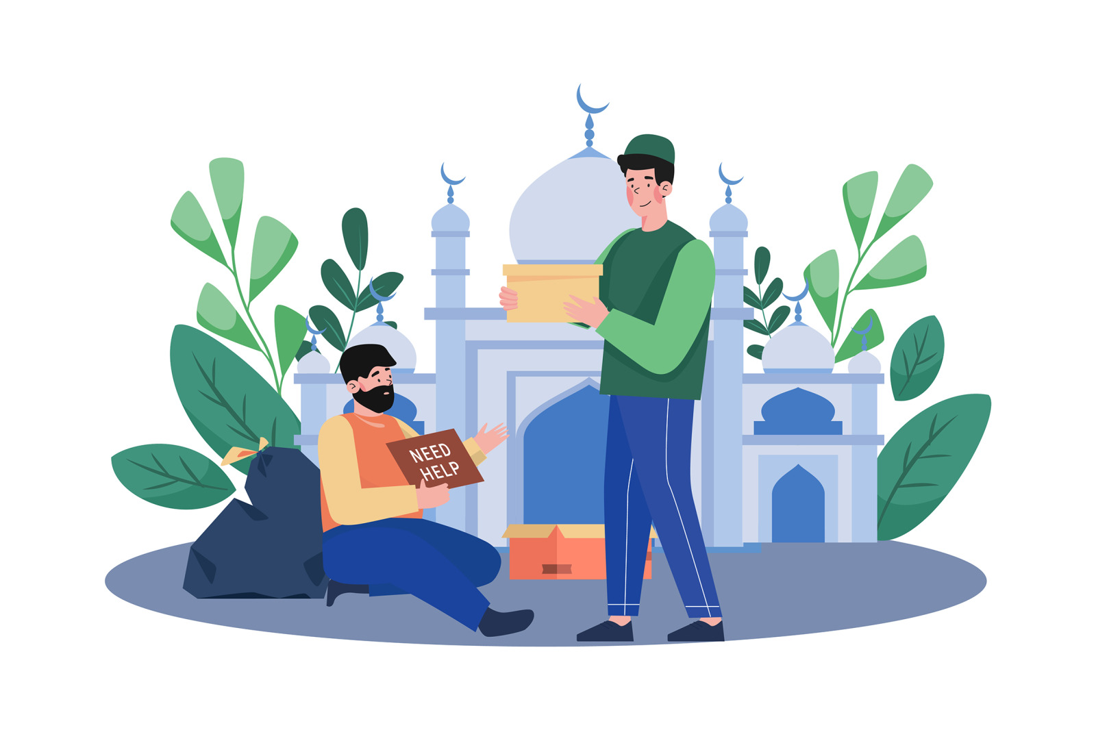 M662_Ramadan Day Illustration Pack