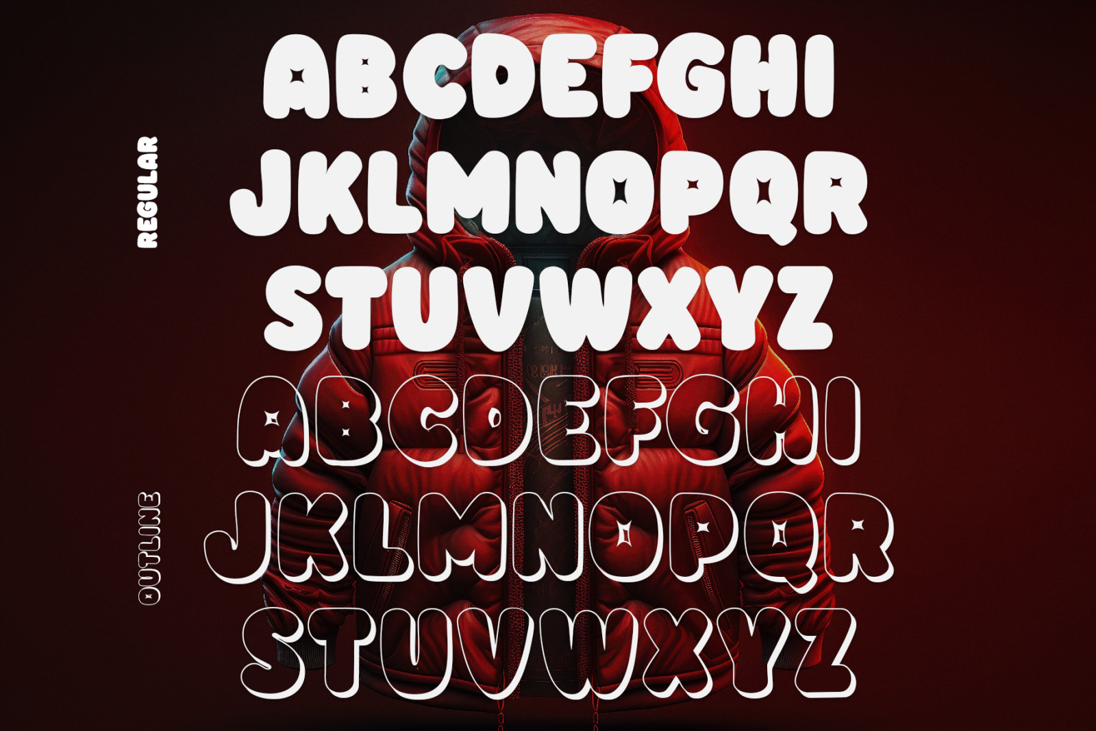 Double Bubble 3D Typeface