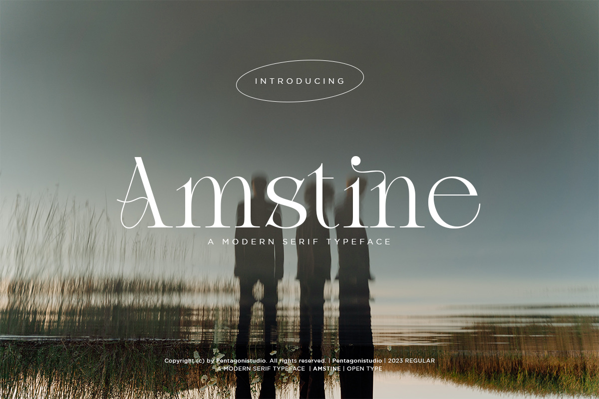 Amstine | Modern Serif