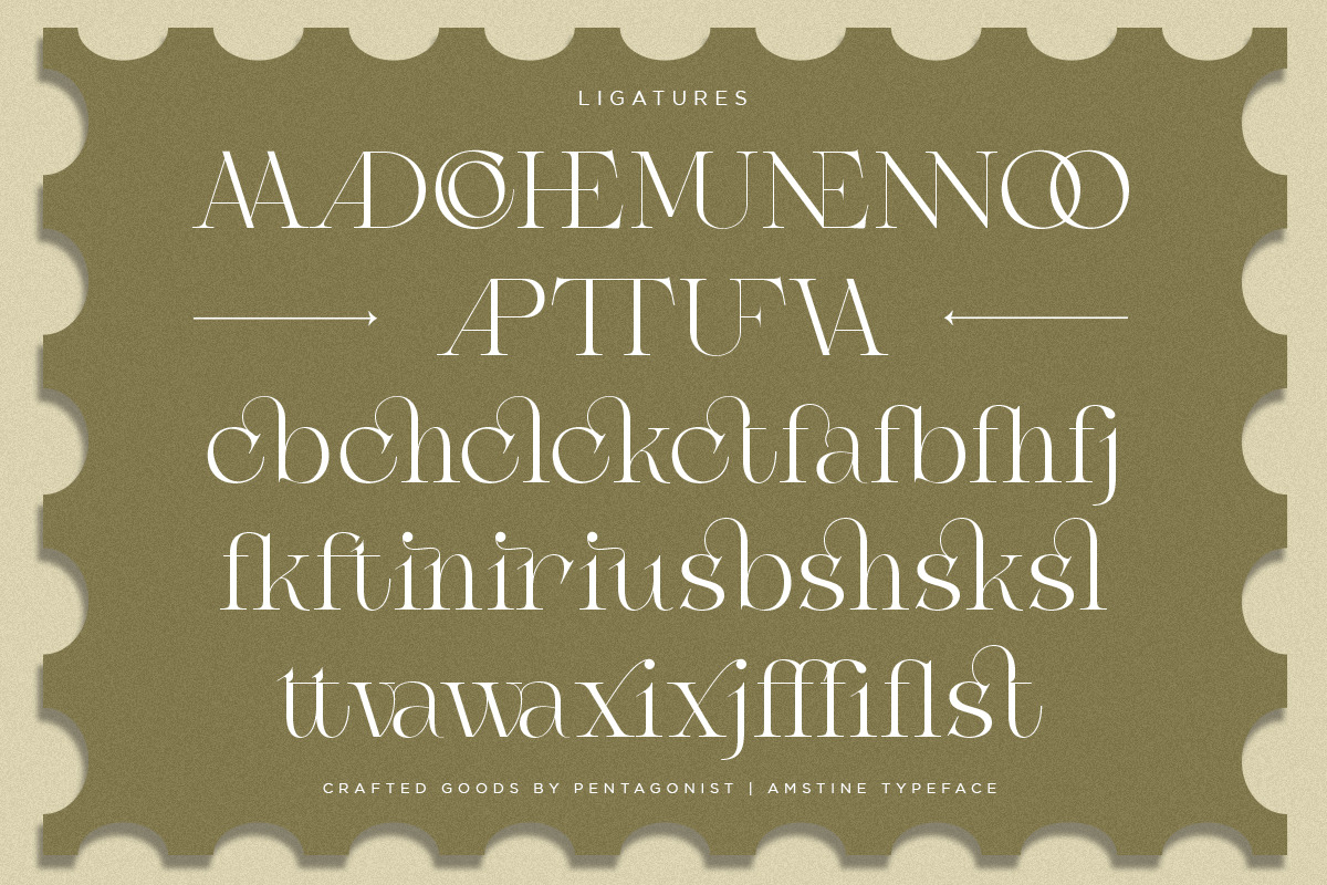 Amstine | Modern Serif