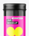 Glossy Jar Mockup