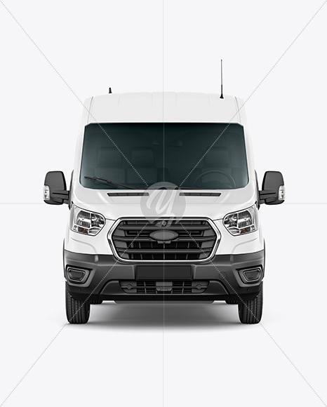 Panel Van Mockup - Front View