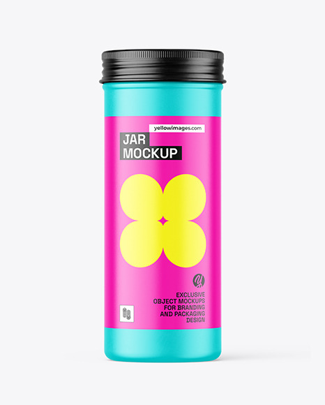 Matte Jar Mockup - Jar mockup