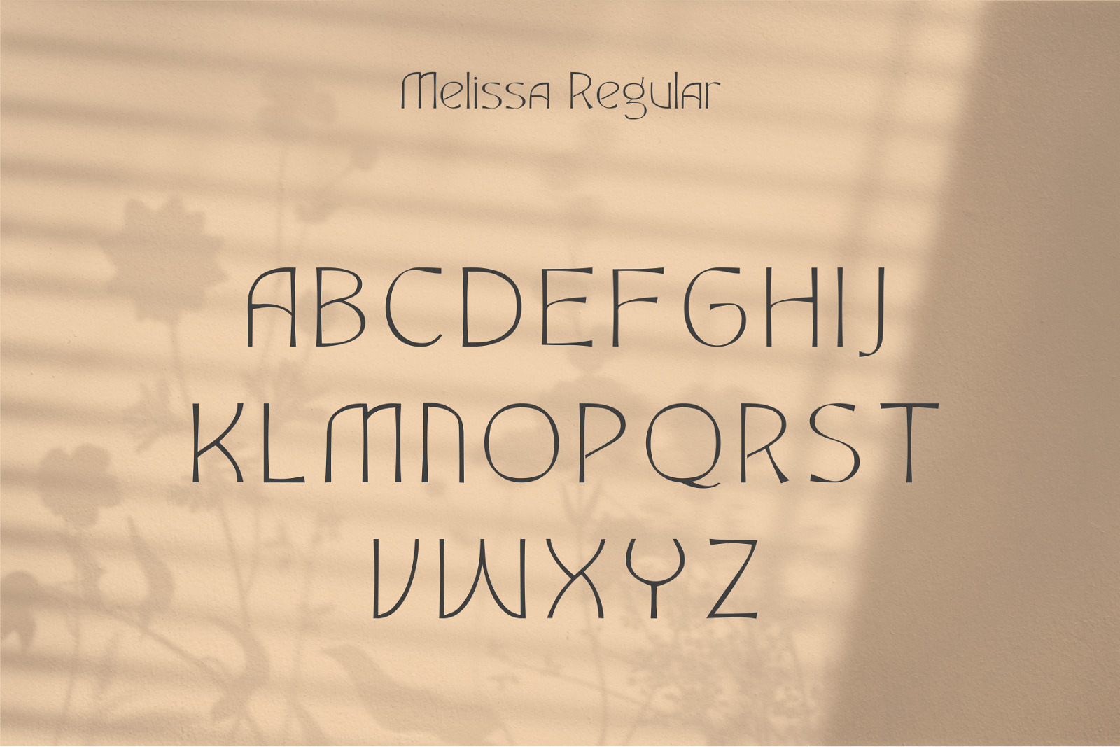 Melissa - Sophisticated Typeface Melissa - Sophisticated Typeface
