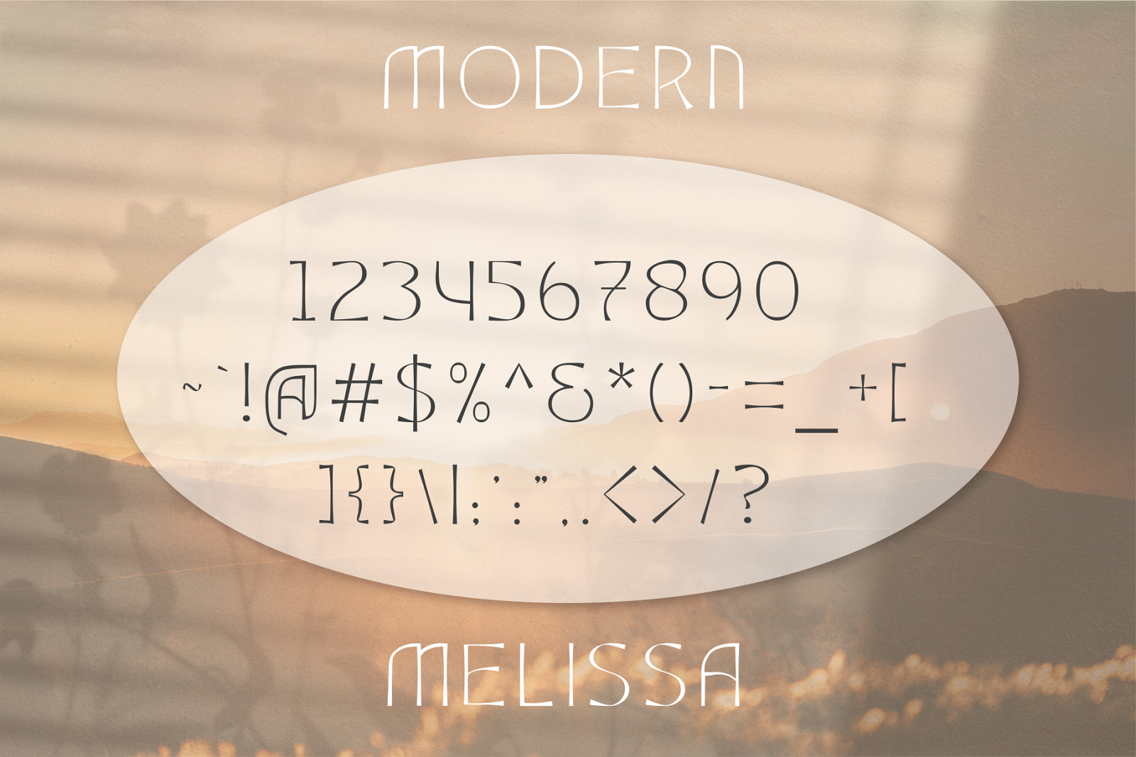 Melissa - Sophisticated Typeface Melissa - Sophisticated Typeface