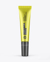 Matte Metallic Cosmetic Tube Mockup