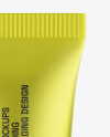 Matte Metallic Cosmetic Tube Mockup