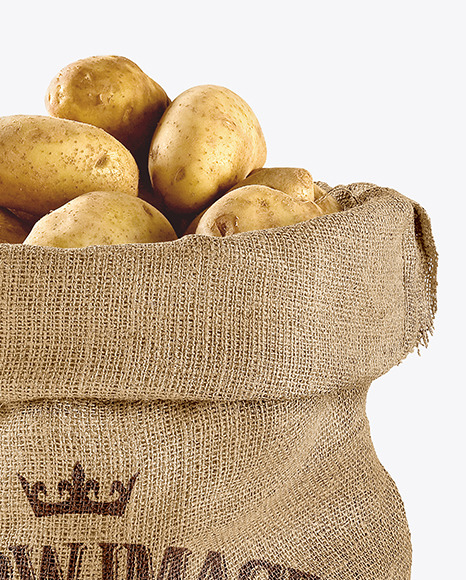 Sack of Potatoes Mockup