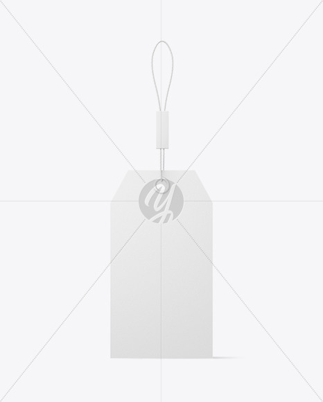 Paper Hang Tag Mockup