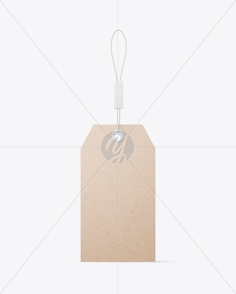 Kraft Paper Hang Tag Mockup