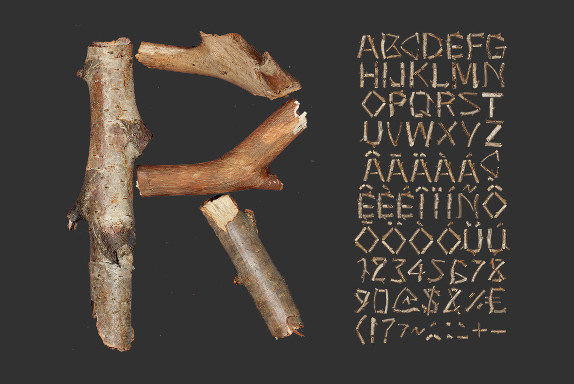 Dry Twigs Font Dry Twigs Font