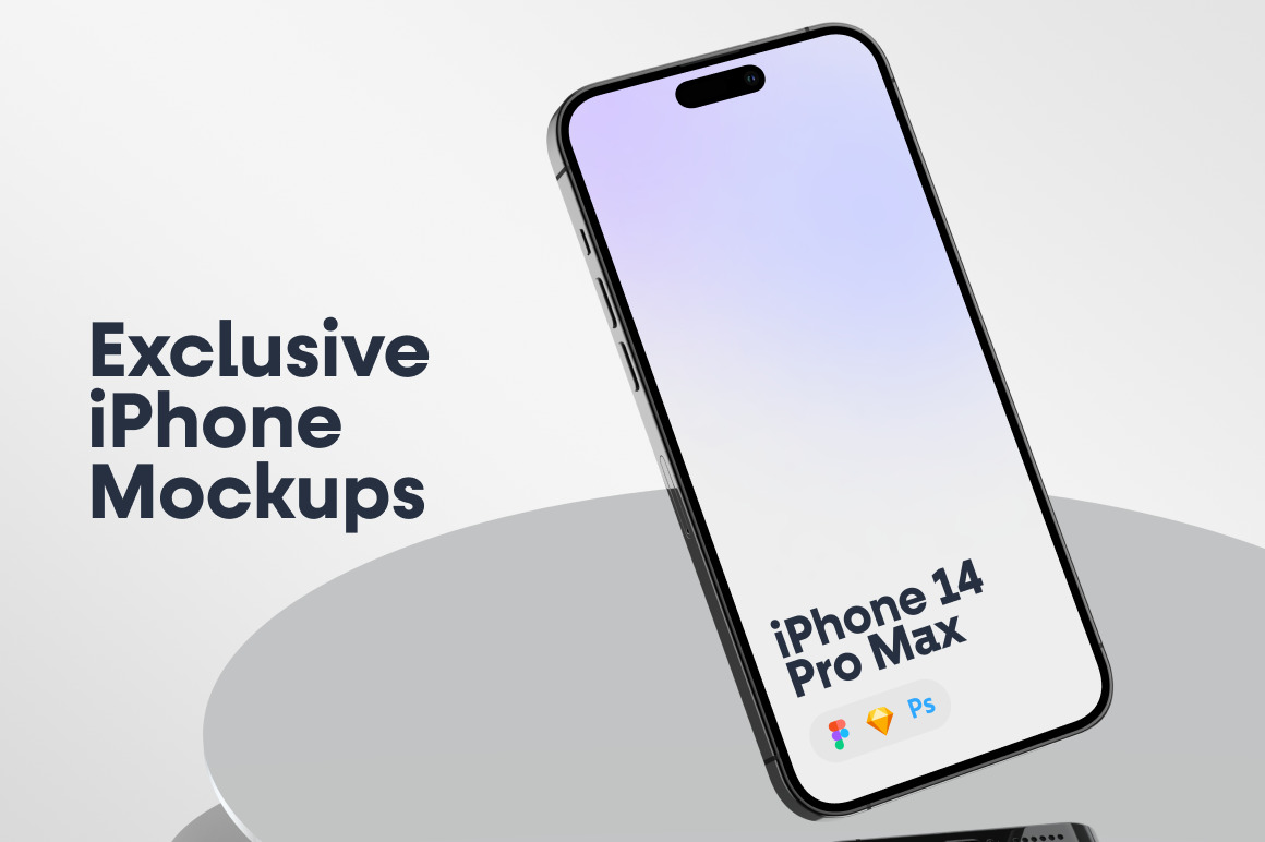 Collection iPhone 14 Pro Max Mockups Collection iPhone 14 Pro Max Mockups
