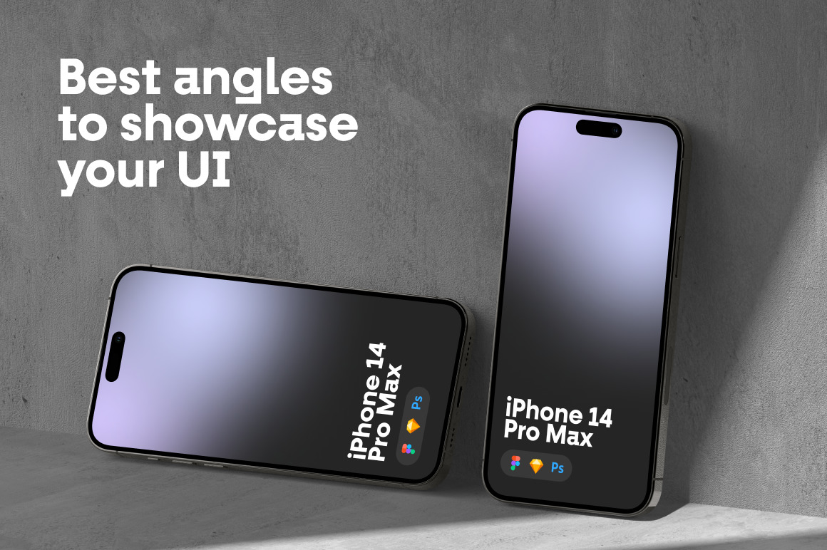 Collection iPhone 14 Pro Max Mockups Collection iPhone 14 Pro Max Mockups