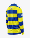 Men's Long Sleeve Polo Shirt Mockup